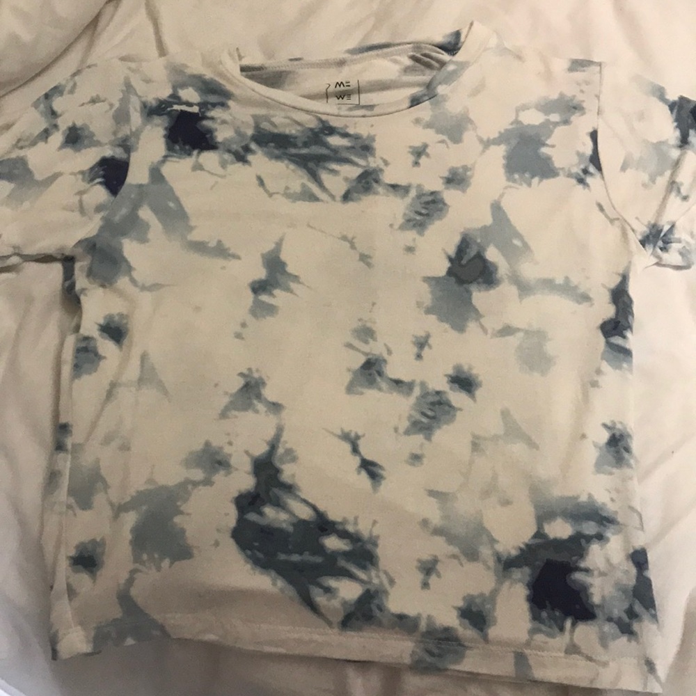 Marble cropped shirt from pacsun!!